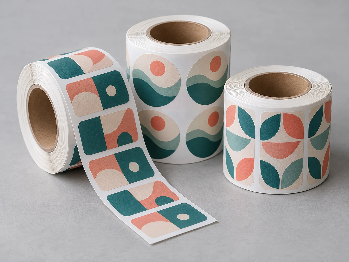 Label printing rolls
