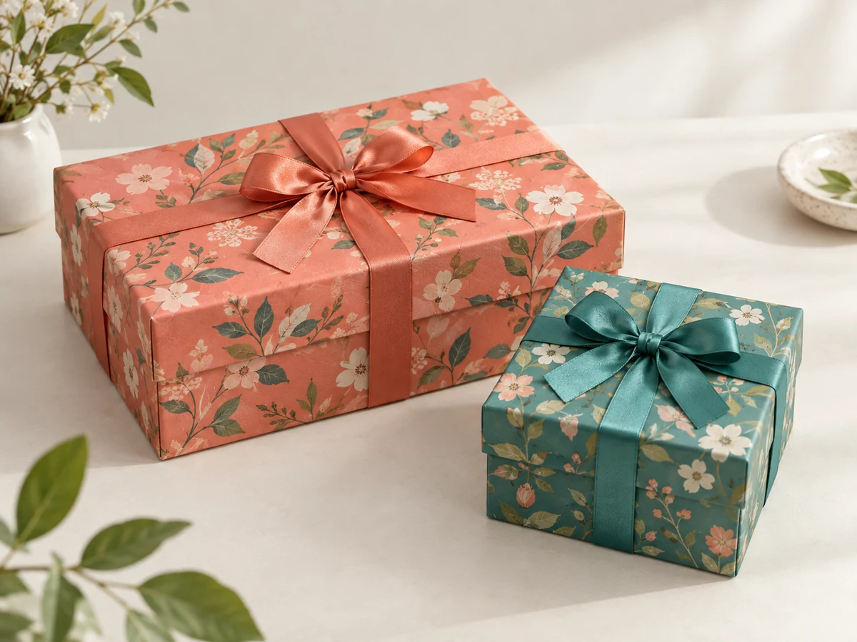 Gift Boxes with Ribbons
