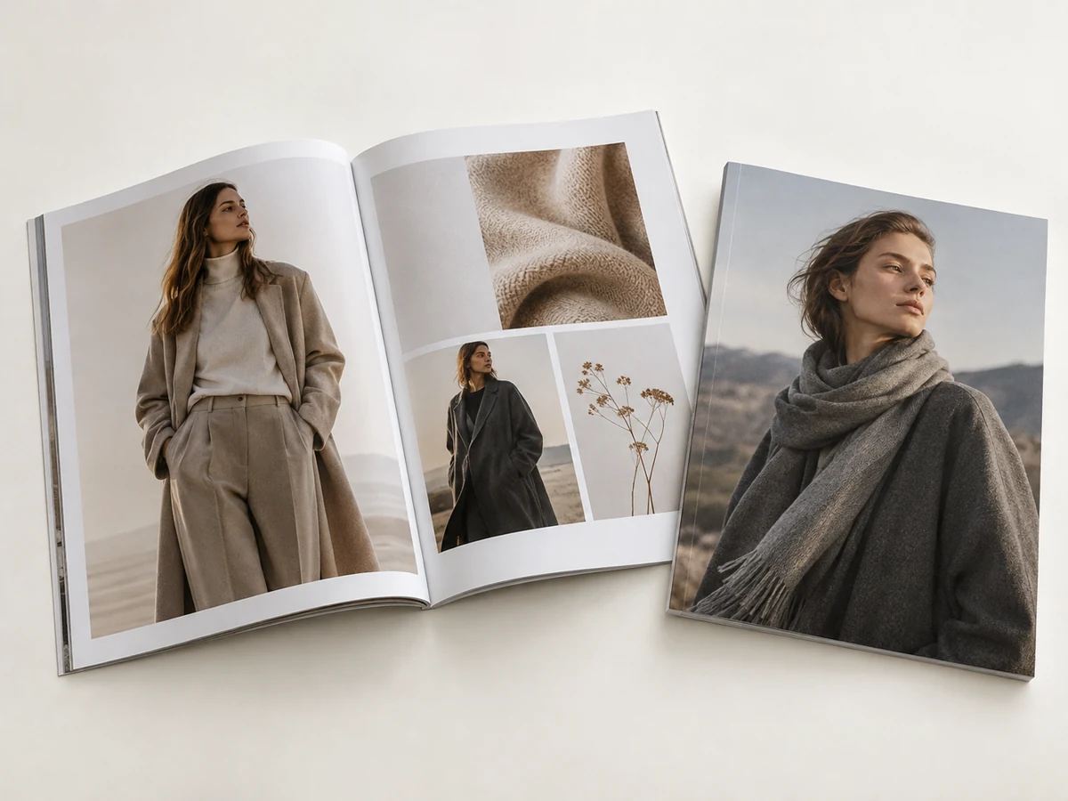 Large-size Fashion Magazine