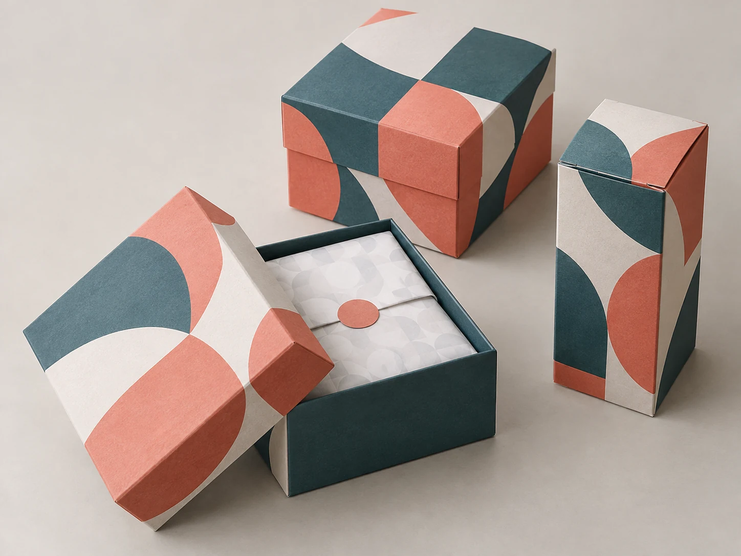 Box printing samples